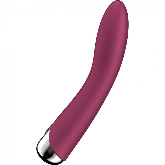 Вибратор для точки G с ротацией SATISFYER SPINNING VIBE 1 бордовый 4048697 Вибратор для точки G с ротацией SATISFYER SPINNING VIBE 1 бордовый 4048697