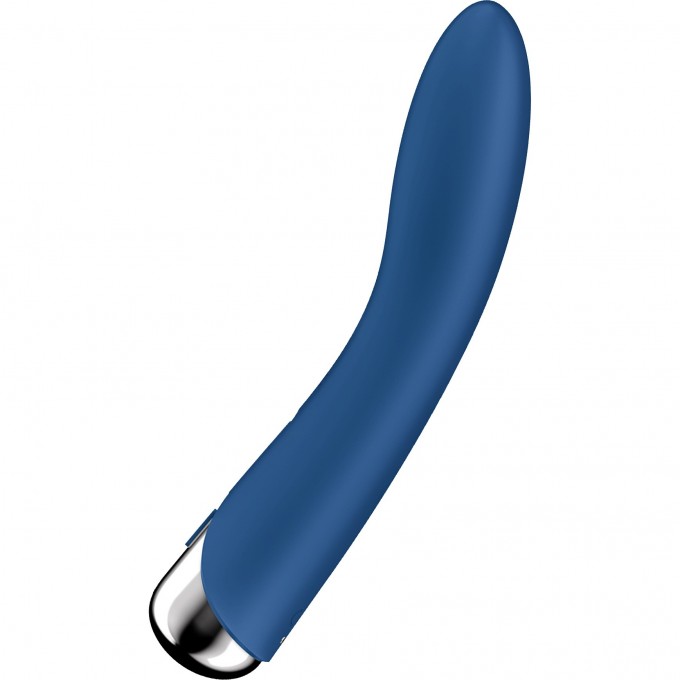 Вибратор для точки G с ротацией SATISFYER SPINNING VIBE 1 синий 4048703 Вибратор для точки G с ротацией SATISFYER SPINNING VIBE 1 синий 4048703