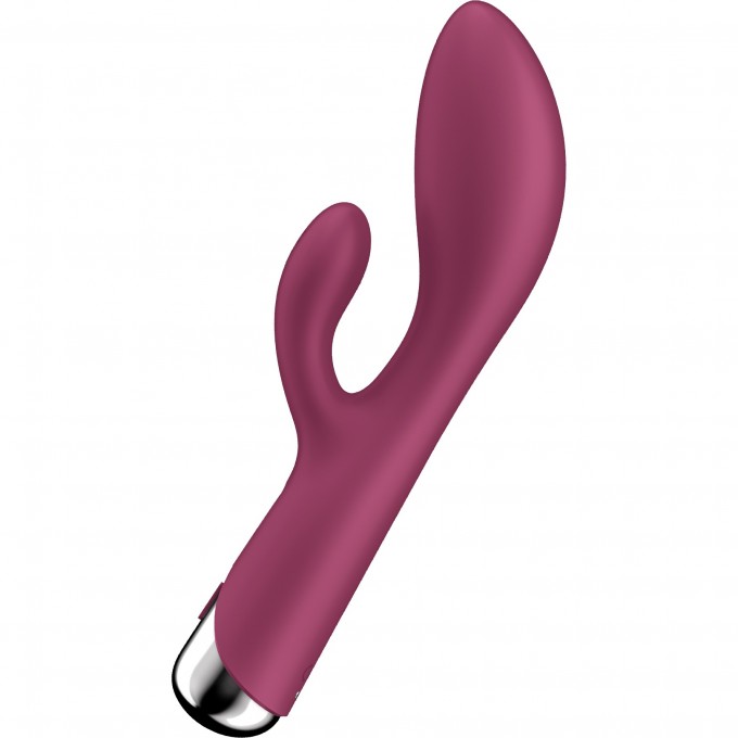 Вибратор-кролик с ротацией SATISFYER SPINNING RABBIT 1 бордовый 4048727 Вибратор-кролик с ротацией SATISFYER SPINNING RABBIT 1 бордовый 4048727