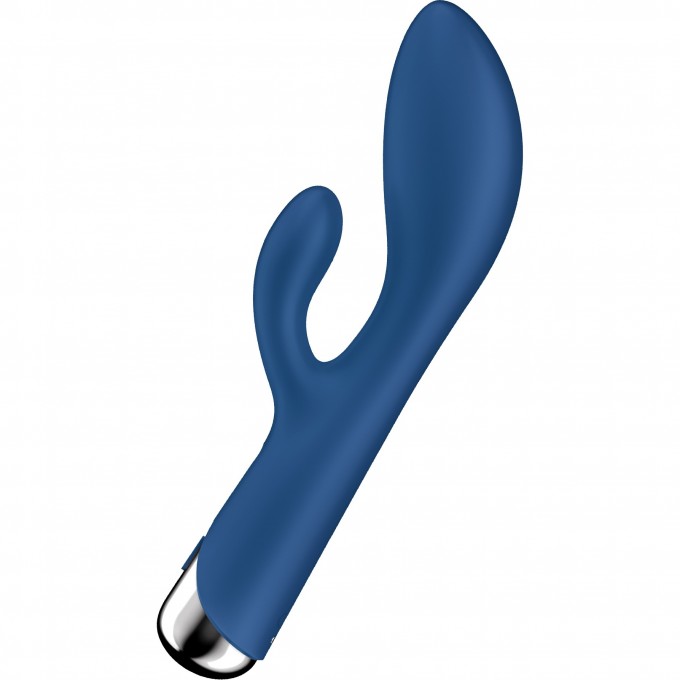 Вибратор-кролик с ротацией SATISFYER SPINNING RABBIT 1 синий 4048734 Вибратор-кролик с ротацией SATISFYER SPINNING RABBIT 1 синий 4048734