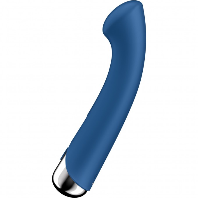 Вибратор для точки G с ротацией SATISFYER SPINNING G-SPOT 1 синий 4048765 Вибратор для точки G с ротацией SATISFYER SPINNING G-SPOT 1 синий 4048765